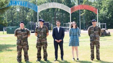 La commission des affaires étrangères à l'Assemblée Nationale à la découverte du sport militaire