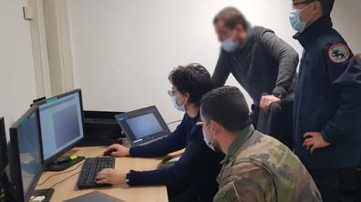 Participation de la DIRISI à l'exercice cyber E=MC20 de la Marine nationale