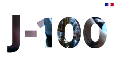 J-100 @Paris2024 #EngagésPourLaVictoire