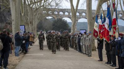 Baptême de promotion pour le 12e contingent du centre de formation initiale des militaires du rang (