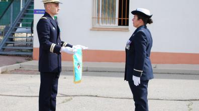 Transfert du fanion de l'ATC Laetitia vers IC2 Nicolas