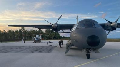 Le SEO au soutien de l’évacuation sanitaire interarmées dans les Tuamotus aux FAPF 