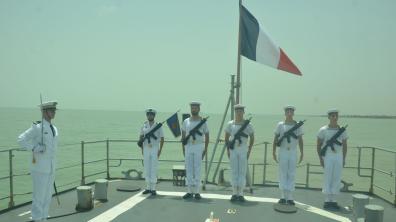 La première escale depuis 17 ans en Guinée-Bissau a été réalisée par le PHM Commandant Bouan