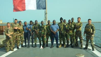 Formation et opérations en mission Corymbe pour le Commandant Bouan