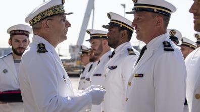 Première remise de l’insigne d’analyste en guerre acoustique (ANAGA)