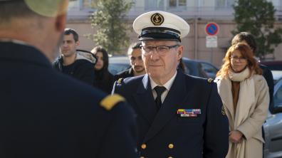 Portrait : le major Patrice quitte le bord après 44 années de service 