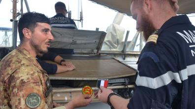 Corymbe – Le Commandant Ducuing est inséré à EUROMARFOR dans le golfe de Guinée