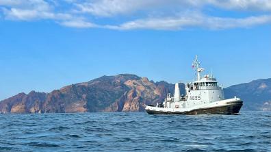 Méditerranée occidentale – Le Bélier en mission de surveillance maritime