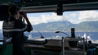 Arrivée du POM Teriieroo a Teriierooiterai à Papeete