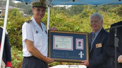 Les marins Français commémorent la bataille de la Chesapeake à Virginia Beach 