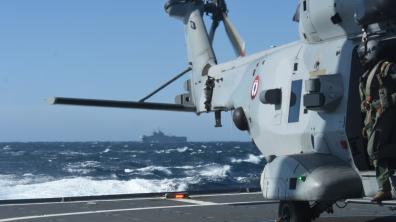 Semaine d’entraînement de haute intensité pour les marins du Chevalier Paul