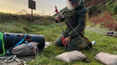 Le groupe de plongeurs démineurs de l’Atlantique en entraînement MIE 