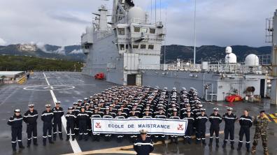 Immersion à bord du Tonnerre pour les élèves maistranciers