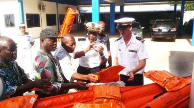 Relâche opérationnelle au Bénin pour le Commandant Ducuing