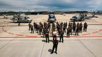 Coopération franco-néerlandaise et américaine sur la BAN d’Hyères