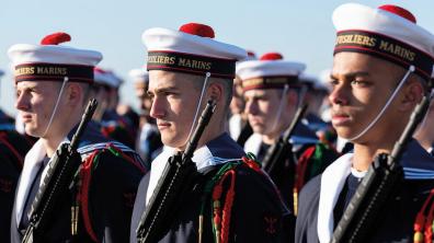 L’École des fusiliers marins, basée à Lorient.