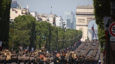 Le défilé du 14 Juillet.