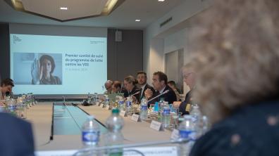 Premier comité de suivi du programme de lutte contre les VSS en présence de Sébastien Lecornu