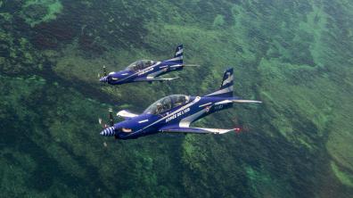 Le Pilatus PC-21 participe à la réduction de l'empreinte carbone.