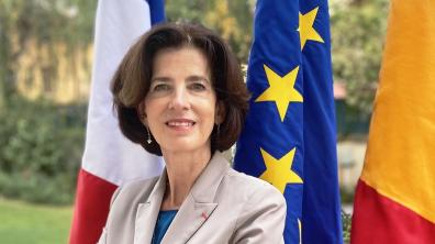 Laurence Auer, ambassadrice de France à Bucarest