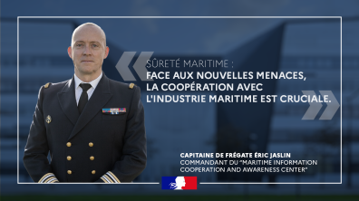 Capitaine de frégate Éric Jaslin, commandant du MICA Center