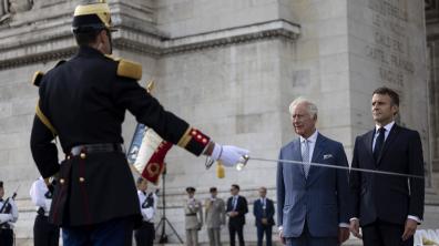La cérémonie militaire a duré une vingtaine de minutes.