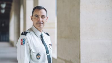 Général Christophe Abad, gouverneur militaire de Paris