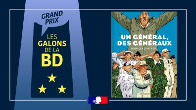 Un général, des généraux de Juncker et Boucq, Grand Prix des « Galons de la BD » 2023