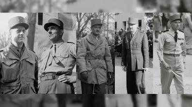 Les grandes figures militaires françaises de 1945 