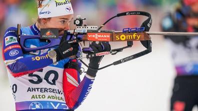 La sergent Lou Jeanmonnot, représentera la France au biathlon. 