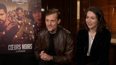 Nicolas Duvauchelle et Marie Dompnier sont les acteurs principaux de la série Cœurs noirs. 