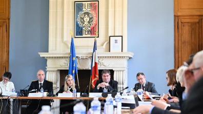 Patricia Miralles a annoncé un soutien financier aux projets locaux  « Mission Libération » 