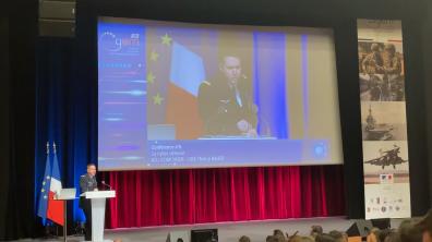 Le général Thierry Bauer s'est exprimé sur la diemension cyber dans les conflits actuels et futurs.