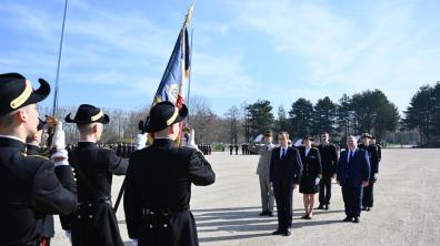 Le ministre des Armées en visite sur le site de l’Ecole polytechnique, à Palaiseau (Essonne).