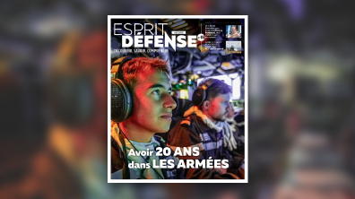 La couverture du magazine Esprit défense n° 16.