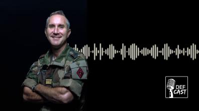 Colonel Blaise Seguin, invité du Defcast de juillet 2025. 