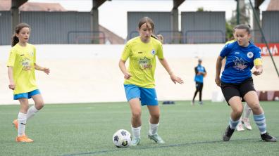 Matchs de jeunes amateurs organisé par la Ligue de Normandie pour les 80 ans du Débarquement.