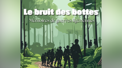 Couverture du projet de bande dessinée "Le bruit des bottes".