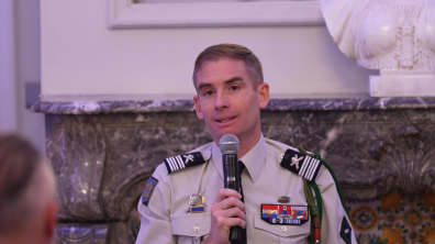Colonel Cyrille Clément – 501e Régiment de Chars de Combat (Armée de Terre).