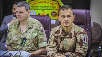 Participation de la France à la réunion du comité technique militaire irakien et de la Coalition de 