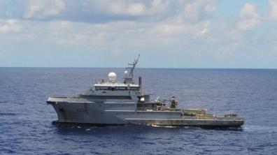 Le Bougainville en patrouille dans la ZEE de Samoa