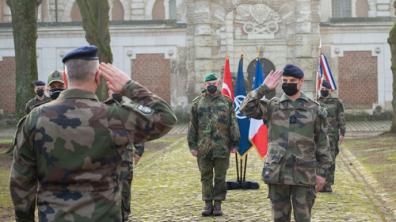 Le Corps de réaction rapide France reçoit le commandement de la composante terrestre de la Force de 