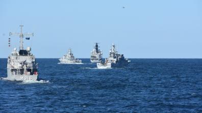 Le CMT Pégase rejoint le groupe de guerre des mines OTAN