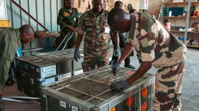 EFG - Stage munitionnaire au profit des Forces Armées Gabonaises