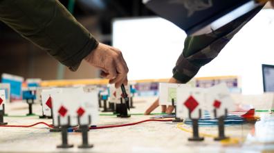 ORION 23 - Phase 4 :  le 12e RC aux avant-postes de la bataille de Mailly-le-Camp