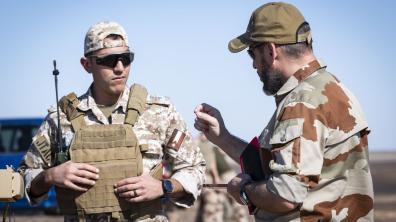 CHAMMAL – Entraînement à l’appui aérien rapproché avec l’armée jordanienne 