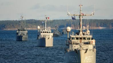 Le CMT L’Aigle et un avion Atlantique 2 participent à l’exercice FREEZING WINDS 23