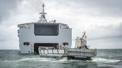 Barr Avel 24 : projection de forces franco-espagnol en baie de Quiberon 