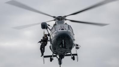 Exercice de contre-terrorisme maritime à bord de l’Abeille Horizon en Baie de Seine 