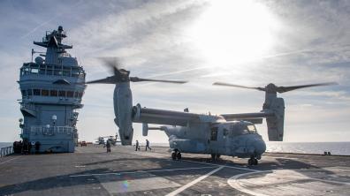 Mission JEANNE D'ARC – le groupe amphibie participe à l’exercice bilatéral CHESAPEAKE